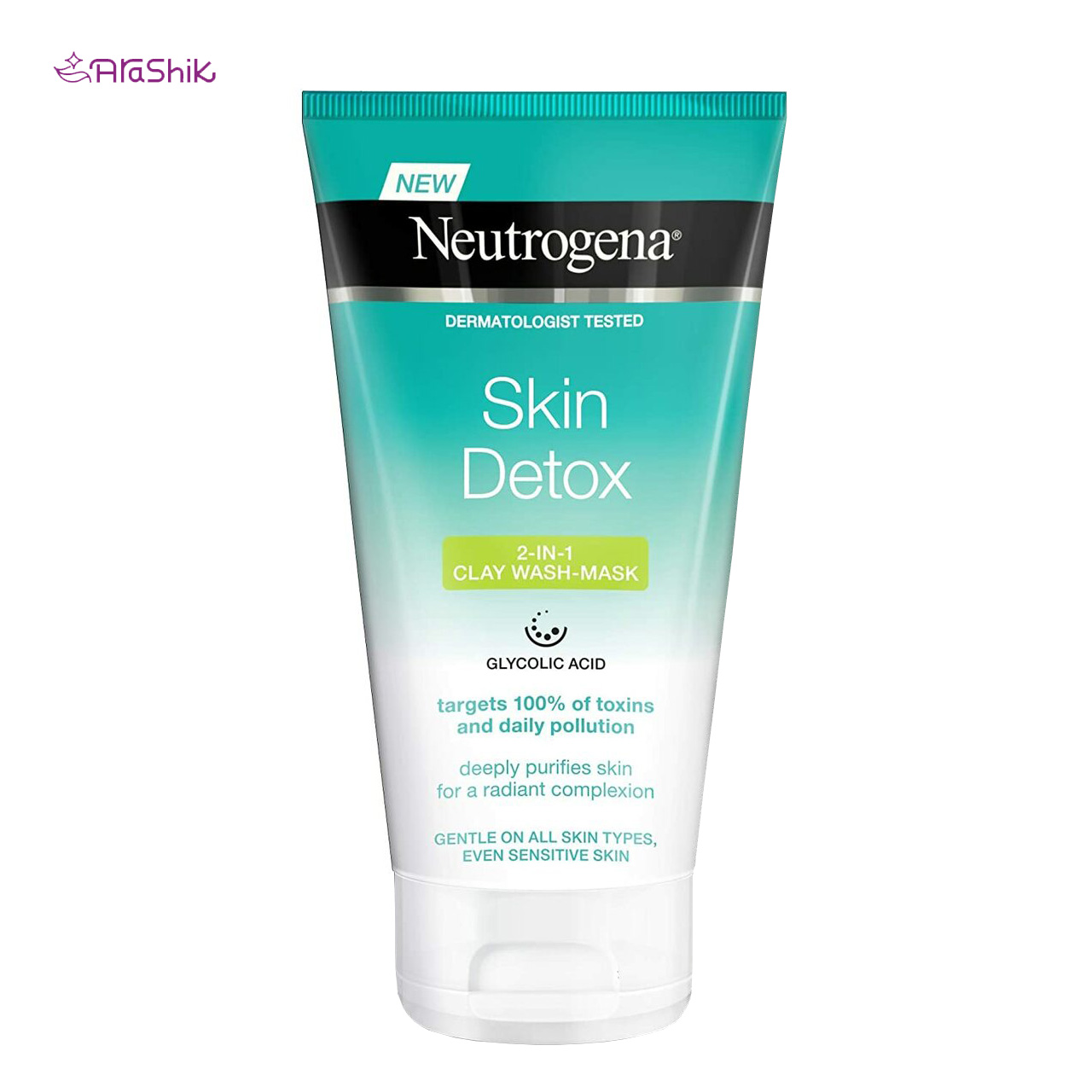 ژل شستشو صورت نوتروژینا مدل Skin Detox