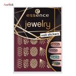 استیکر طراحی ناخن اسنس مدل Jewelry شماره 09