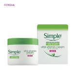 کرم مرطوب کننده سیمپل مدل Vital Vitaminحجم 50 میلی لیتر