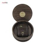 ست هدیه چرم طبیعی مردانه چرمسال کد Gh8