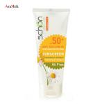 کرم ضد آفتاب فاقد رنگ و چربی  شون SPF50 