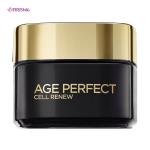 کرم ضد چروک لورآل سری Age Perfect مدل Cell Renew